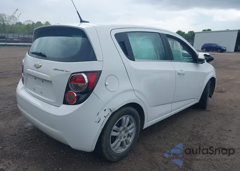 2014 Chevrolet Sonic Lt Auto из США, поврежденный, VIN 1G1JC6SH7E4115740